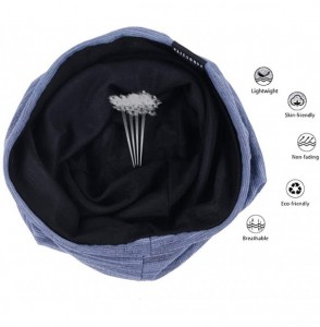 Skullies & Beanies Men Summer Beanie Long Slouchy Thin Lightweight Skull Cap B011h - Blue - CD18WKGEQKK