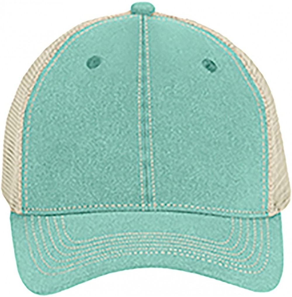 Baseball Caps Comfort Colors 105 Unstructured Trucker Cap - Islnd Reef/ Ivry - CK182MCKK7R