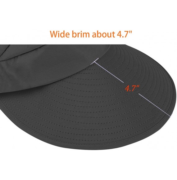 Sun Hats Sun Hats for Women Wide Brim Sun Hat Packable UV Protection Visor Floppy Womens Beach Cap - Sky Blue - CB18D8GAKC0