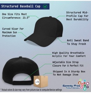 Baseball Caps Custom Baseball Cap Crab Style C Embroidery Acrylic Dad Hats for Men & Women - Black - C411MQOZS7P