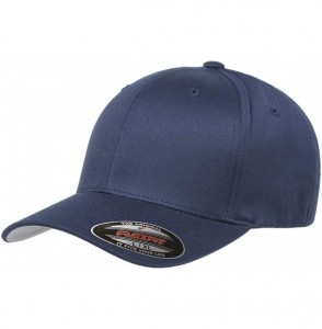 Baseball Caps Wooly Combed Twill Cap w/THP No Sweat Headliner Bundle Pack - Navy - CT184WS8LUO