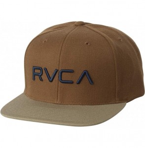 Baseball Caps Men's Twill Snapback III - Dark Khaki - CE17YH04DWI