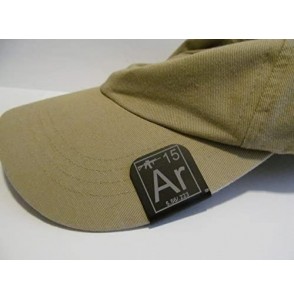 Baseball Caps AR-15 Periodic Table of Elements Tile Laser Etched Hat Clip Brim-it Black - CY128J45VE5