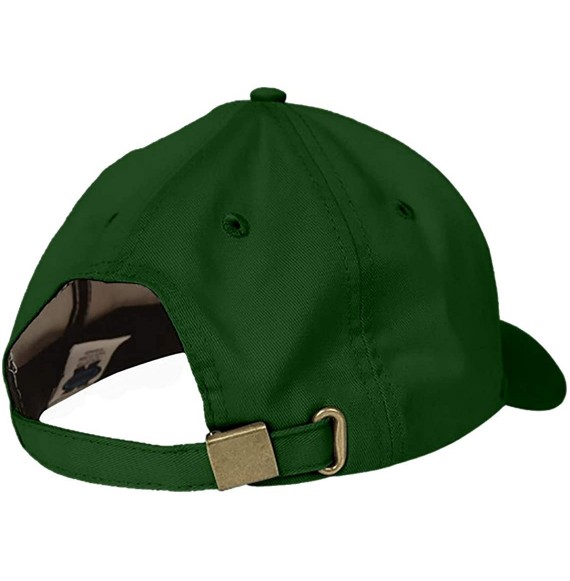 Baseball Caps Hat El Paso Strong Adjustable Unisex Baseball Cap - Forest Green - CE18XGXQ3LL