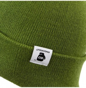 Skullies & Beanies Beanie- Men and Women Skull Knit Hat Cap - Boxing Club Green - CI18YE7OSIC