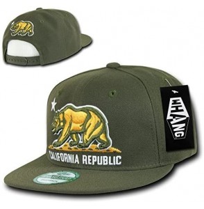 Baseball Caps California Snapbacks - Olive - CQ11LGS5XLX