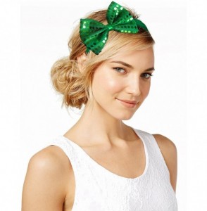 Headbands Patricks Green Sequin Headband Costume - C0180NRTDMH