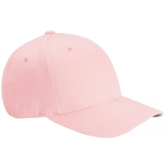 Baseball Caps Unisex Wooly Combed Twill Cap - 6277 - Light Pink - C011NV51WDR