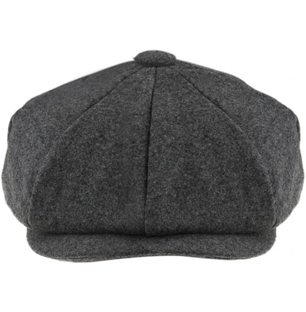 Unisex Winter Warm Baker Boy Newsboy Flat Cap Cheviot Tweed Beret Ivy ...