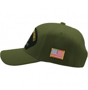 Baseball Caps USMC Master Sergeant Retired Hat/Ballcap (Black) Adjustable One Size Fits Most - Olive Green - C918OG5YGZR