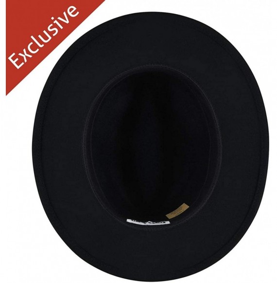 Fedoras Hats.com Quest Safari Fedora - Exclusive Black- XX-Large - CJ18O54A5TM