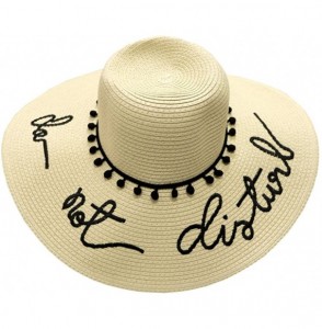 Sun Hats Cheveux St108 Women Sweet Paradise Straw Fedora Sun Hats 5 Colors - Pmf220 - C4183NIA8KN