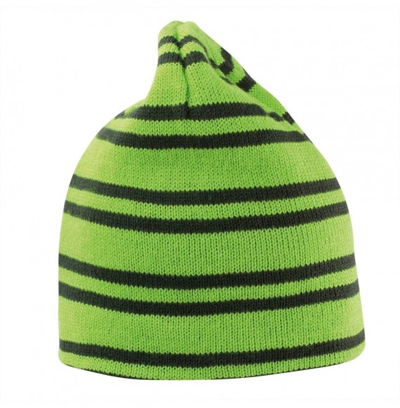 Skullies & Beanies Team Reversible Beanie - Lime / Grey / Grey - CK11L18I2T3