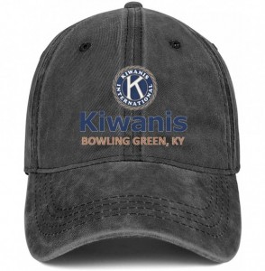 Baseball Caps Lions Clubs International Jeans Baseball Cap Outdoor Hat Dad Mens Ball Cap - Kiwanis Symbol - CU18YM0862I