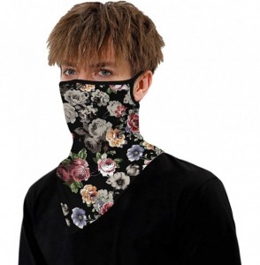 Balaclavas Face Bandana Ear Loops Face Balaclava Men Women Neck Gaiters for Dust Wind Motorcycle - 9a37 - C3198N4HZ5D