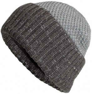 Skullies & Beanies Women's Solid Color Wool Knit Hats Earmuffs Parent-Child Caps - Gray7 - CG18I74XIXL