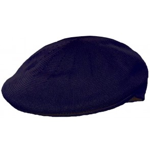 Newsboy Caps Mens Knitted Polyester Ivy Ascot Newsboy Hat Cap Navy Blue - CQ115W01YJ1