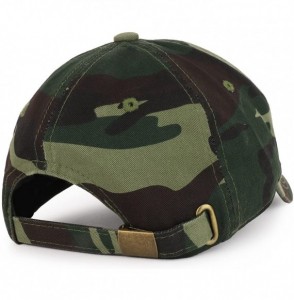 Baseball Caps World's Best Grandpa Embroidered Brushed Cotton Cap - Camo - CN18KMWIK2T