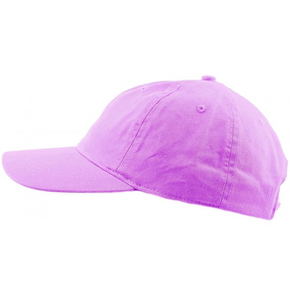 Baseball Caps Everyday Unisex Cotton Dad Hat Plain Blank Baseball Adjustable Ball Cap - Lilac - CA183MZCSCK