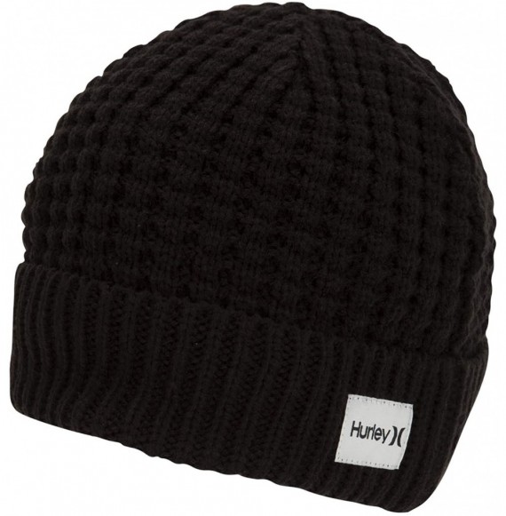 Skullies & Beanies Men's Sierra Beanie Winter Hat - Black - CP18TSZD9XA