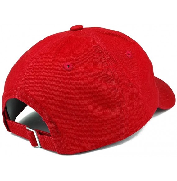 Baseball Caps Vintage 1954 Embroidered 66th Birthday Relaxed Fitting Cotton Cap - Red - CL12O7T6OW6