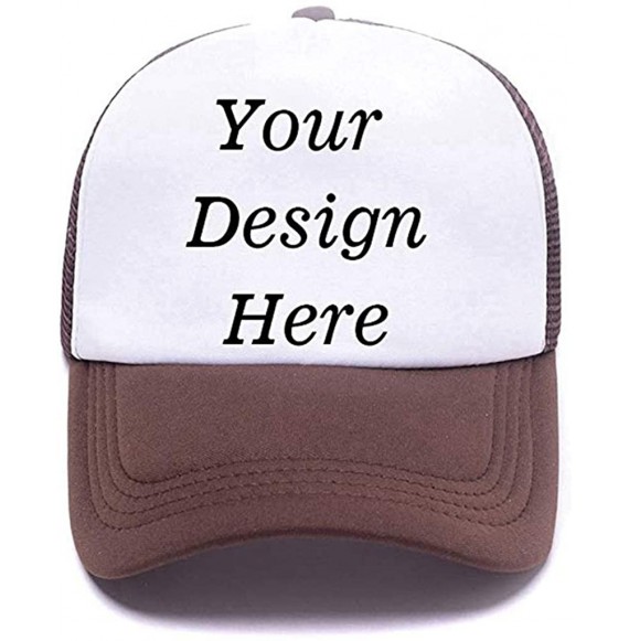 Baseball Caps Custom 100% Cotton Ball Hat Vintage Baseball Cap Classic Unisex Cowboy Hat Adjustable - B-brown - C018UYGHQWQ