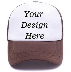 Baseball Caps Custom 100% Cotton Ball Hat Vintage Baseball Cap Classic Unisex Cowboy Hat Adjustable - B-brown - C018UYGHQWQ