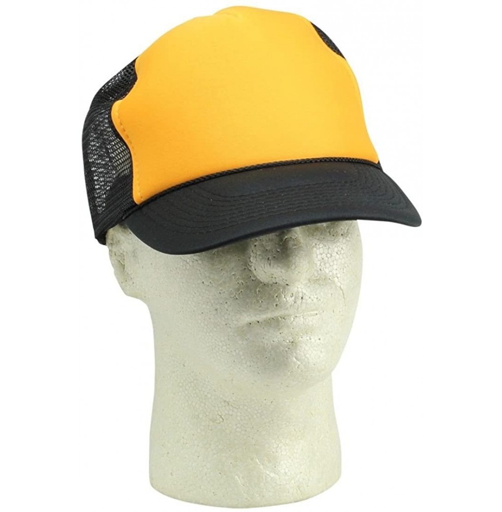 2 Packs Baseball Caps Blank Trucker Hats Summer Mesh Cap Flat Bill or  Chambray Hats (2 for Price of 1)