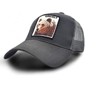 Baseball Caps Profile Baseball Trucker Adjustable Outdoor - Bear - CC18RXZGLAU