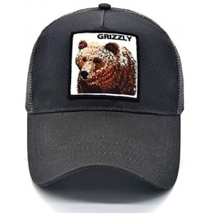 Baseball Caps Profile Baseball Trucker Adjustable Outdoor - Bear - CC18RXZGLAU