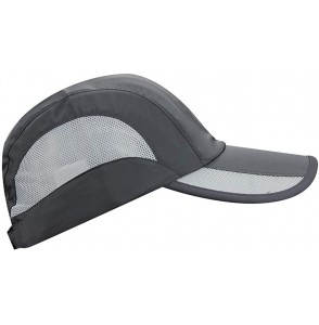 Baseball Caps Men Women Summer Mesh Snapback Running Baseball Tennis Ball Golf Hats Caps Visor - Dark Gray - CU12G5RN5U5