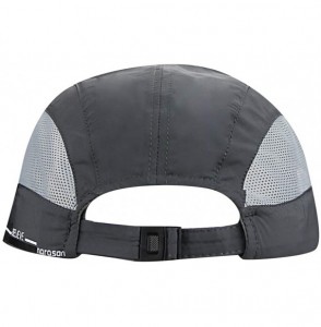 Baseball Caps Men Women Summer Mesh Snapback Running Baseball Tennis Ball Golf Hats Caps Visor - Dark Gray - CU12G5RN5U5